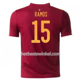 Spanje Sergio Ramos 15 Voetbalshirts Thuis EK 2020